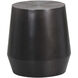 Creed 18.5 X 17.5 inch Gunmetal End Table